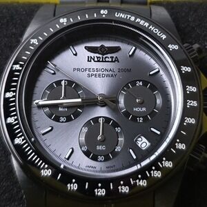 NEW Invicta Speedway Men's Watch 39.5mm Black (36737) #0454